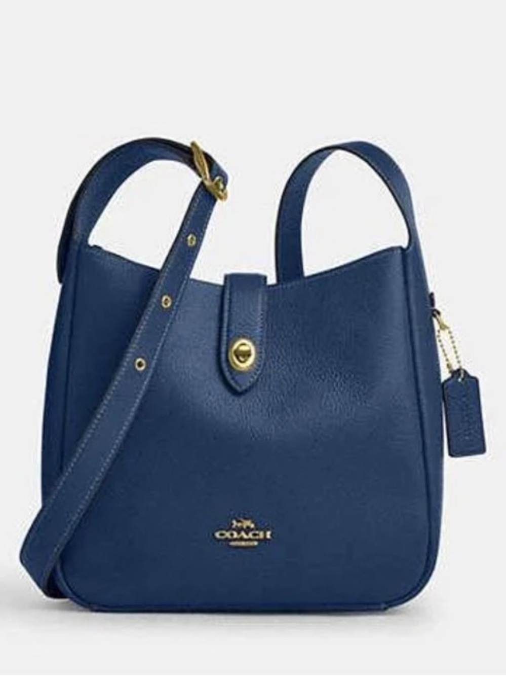 COACH Hadley Convertible Crossbody Bag in Blue NWOT